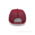 Flat Bill Hats 5 Panneau Camiker Hat